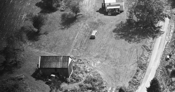 Vintage Aerial photo from 1987 in Lee County, VA