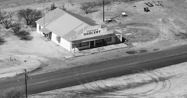 Vintage Aerial photo from 1989 in Lamb County, TX