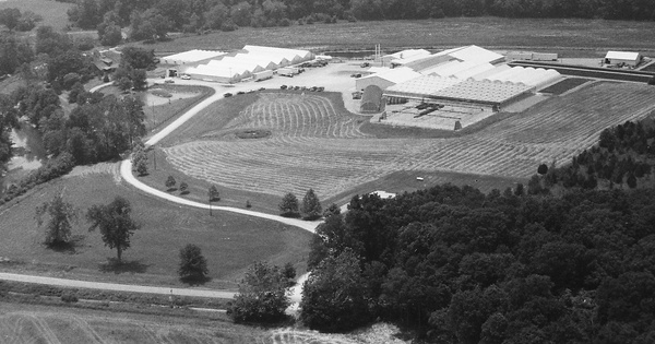Vintage Aerial photo from 1995 in Cape Girardeau County, MO