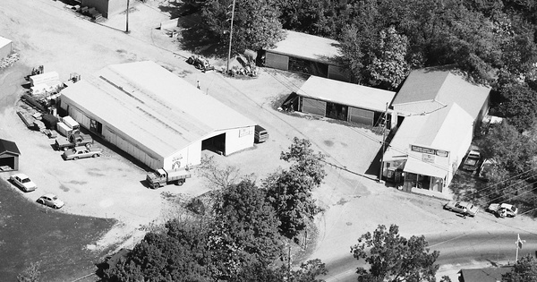 Vintage Aerial photo from 1988 in Carroll County, AR
