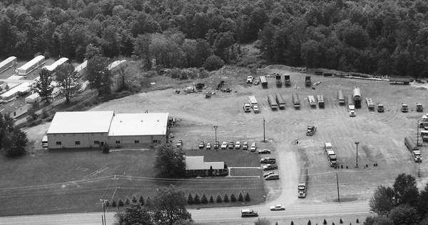 Vintage Aerial photo from 1995 in Butler County, PA