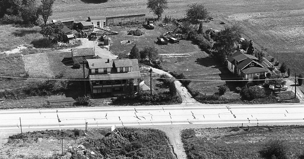 Vintage Aerial photo from 1964 in Berks County, PA