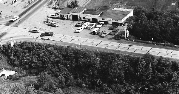 Vintage Aerial photo from 1966 in Washington County, PA