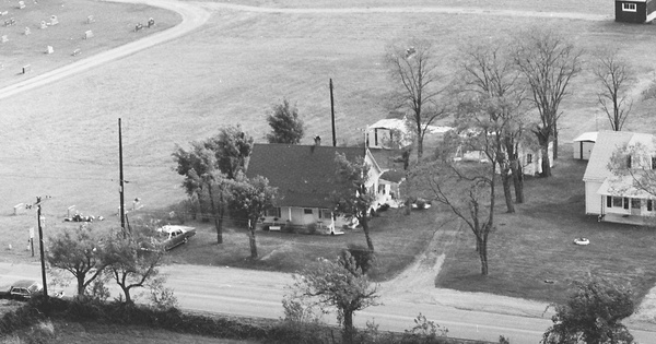 Vintage Aerial photo from 1977 in Nelson County, KY
