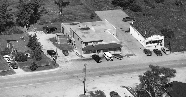 Vintage Aerial photo from 1999 in Alcona County, MI