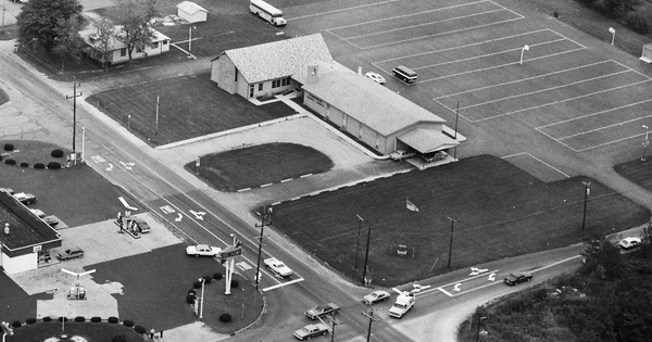 Vintage Aerial photo from 1982 in Howard County, IN