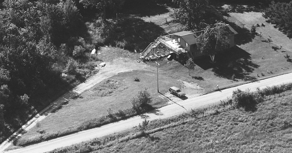 Vintage Aerial photo from 1984 in Isanti County, MN