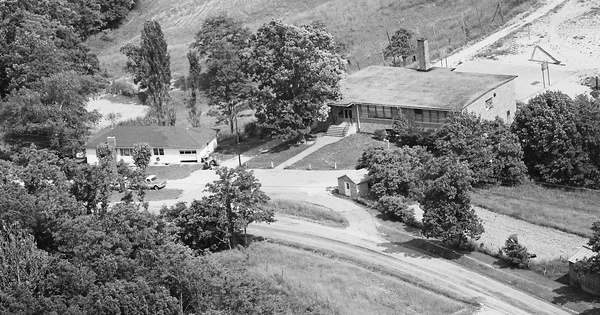 Vintage Aerial photo from 1978 in Anderson County, KY