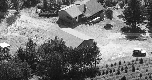 Vintage Aerial photo from 1987 in Garrett County, MD