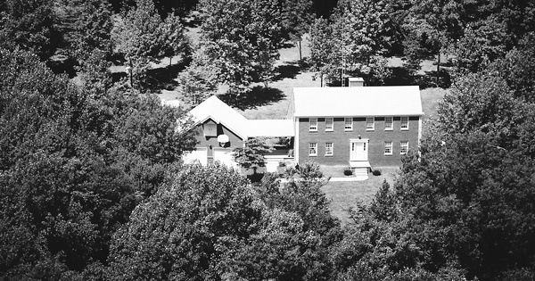 Vintage Aerial photo from 1977 in Greene County, IN