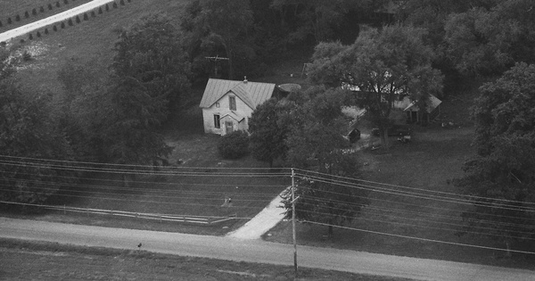 Vintage Aerial photo from 1995 in Grant County, IN