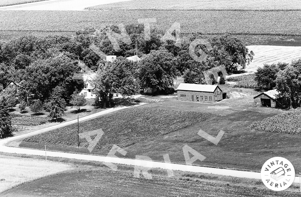 Vintage Aerial Minnesota Renville County 1970 15PRE13