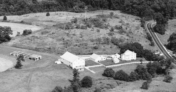 Vintage Aerial photo from 1992 in Carroll County, MD