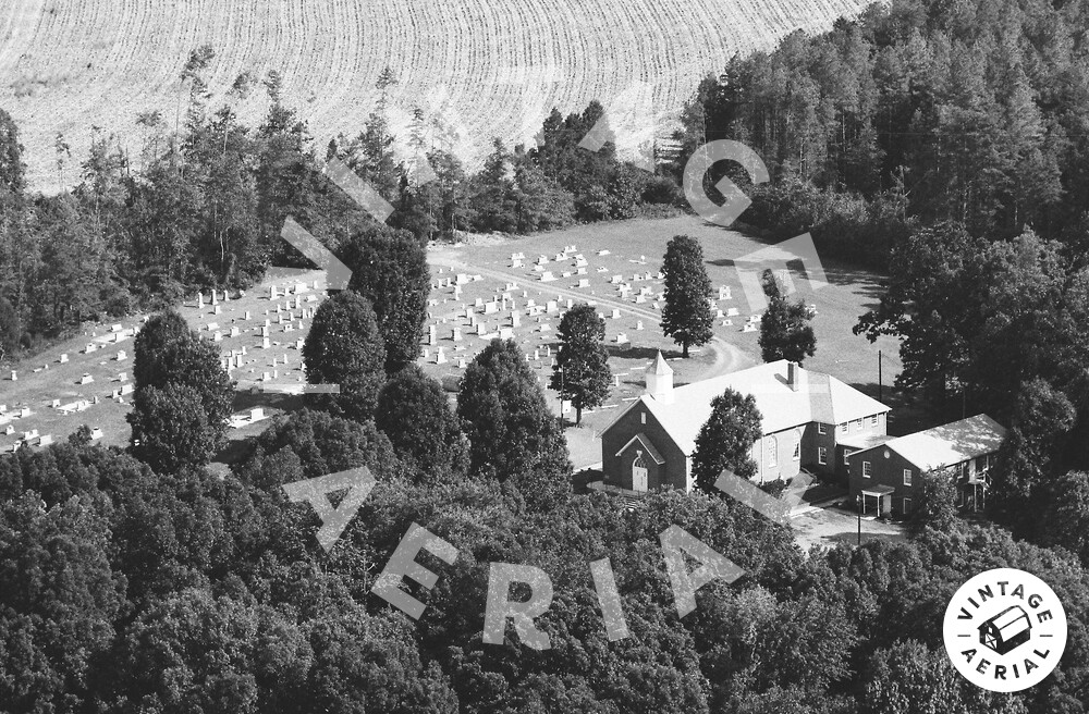 Vintage Aerial North Carolina Anson County 1984 27RAN16