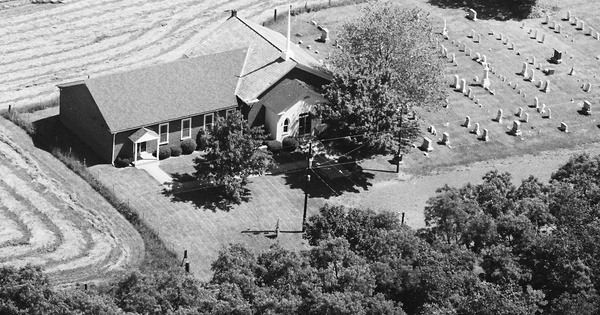Vintage Aerial photo from 1982 in Northumberland County, PA