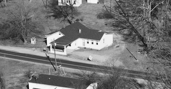 Vintage Aerial photo from 1990 in Spotsylvania County, VA