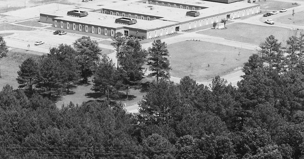 Vintage Aerial photo from 1983 in Newton County, GA