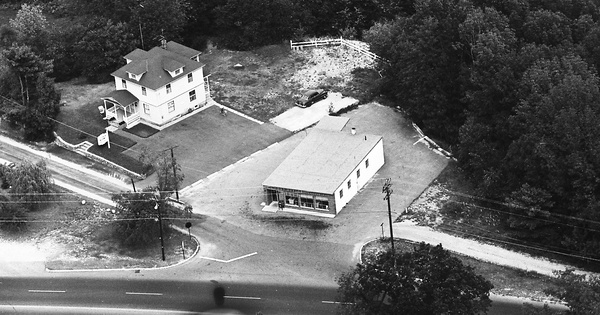 Vintage Aerial photo from 1964 in Middlesex County, MA