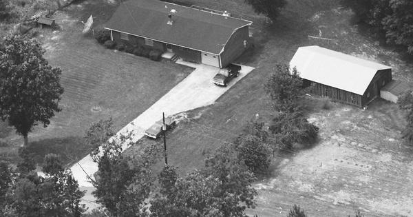 Vintage Aerial photo from 1988 in Etowah County, AL