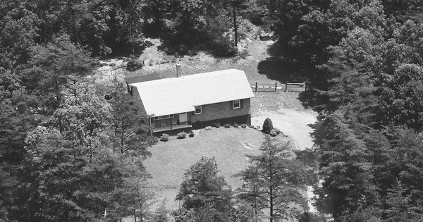 Vintage Aerial photo from 1986 in Mineral County, WV