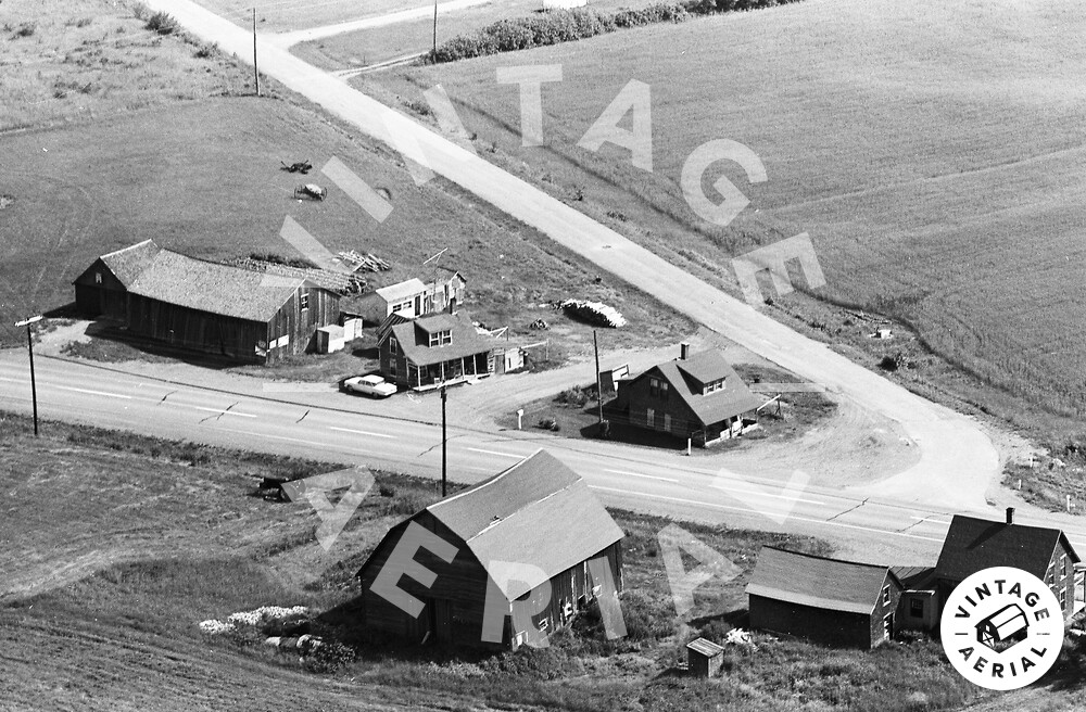 Vintage Aerial Maine Aroostook County 1965 59OAR6