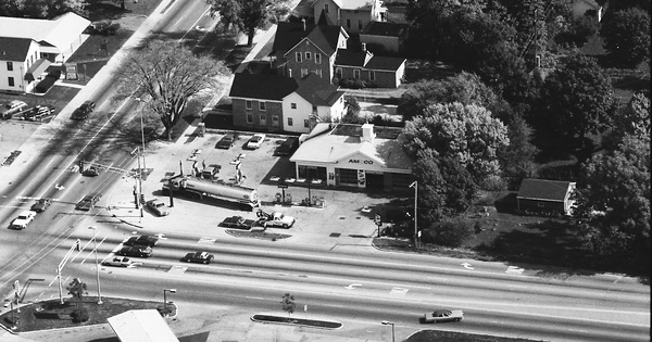 Vintage Aerial photo from 1983 in Kane County, IL