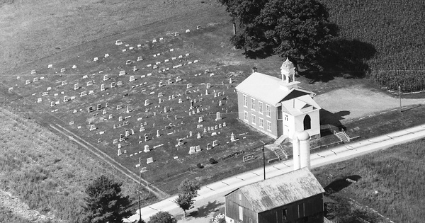 Vintage Aerial photo from 1991 in Snyder County, PA