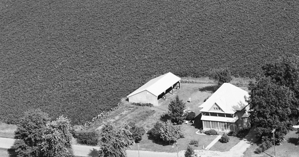 Vintage Aerial photo from 1984 in Stoddard County, MO