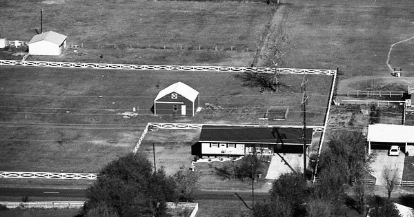 Vintage Aerial photo from 1975 in Scott County, MO