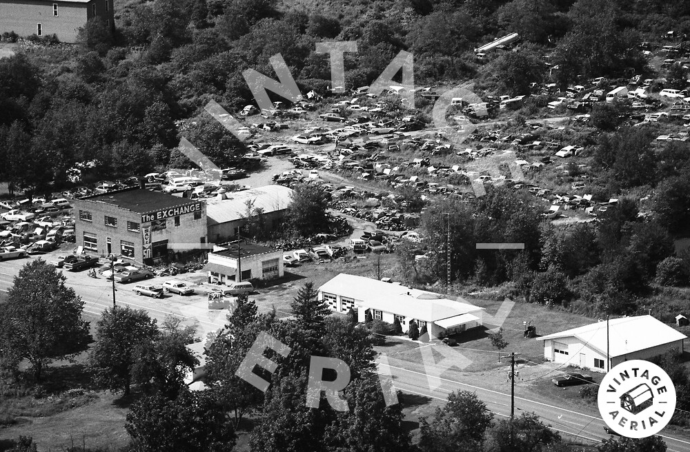 Vintage Aerial Pennsylvania Jefferson County 1976 22DJE10