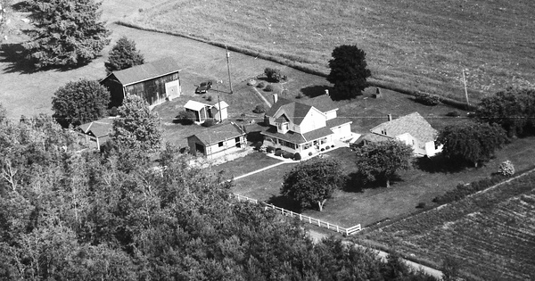 Vintage Aerial photo from 1992 in Clearfield County, PA