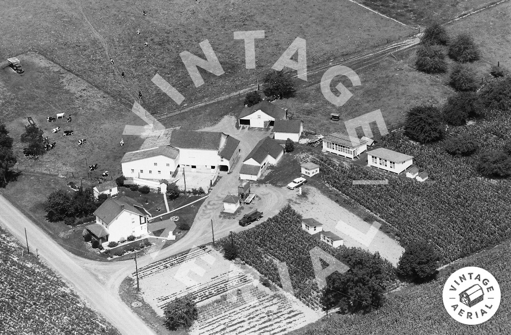 Vintage Aerial Pennsylvania Northampton County 1965 19KNH20
