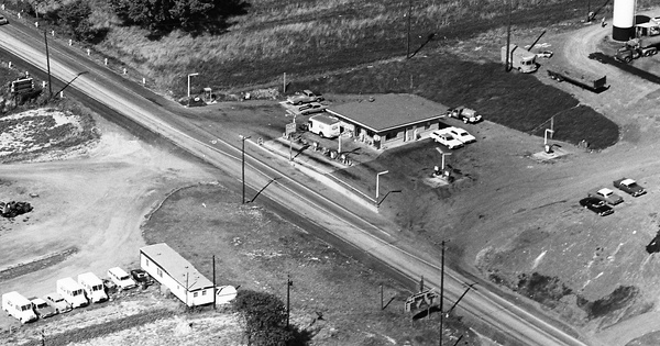 Vintage Aerial photo from 1970 in Franklin County, PA