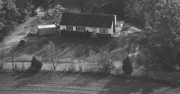 Vintage Aerial photo from 1989 in Franklin County, PA