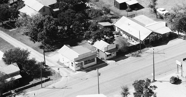 Vintage Aerial photo from 1987 in Gillespie County, TX