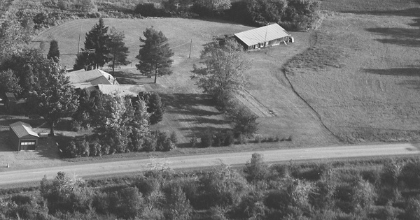 Vintage Aerial photo from 1983 in Schuyler County, NY