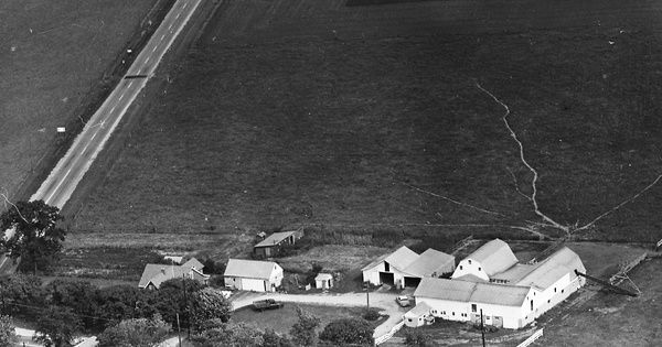 Vintage Aerial photo from 1963 in Franklin County, OH
