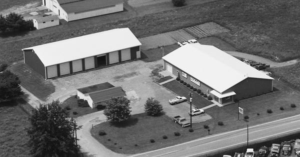 Vintage Aerial photo from 1987 in Tuscarawas County, OH