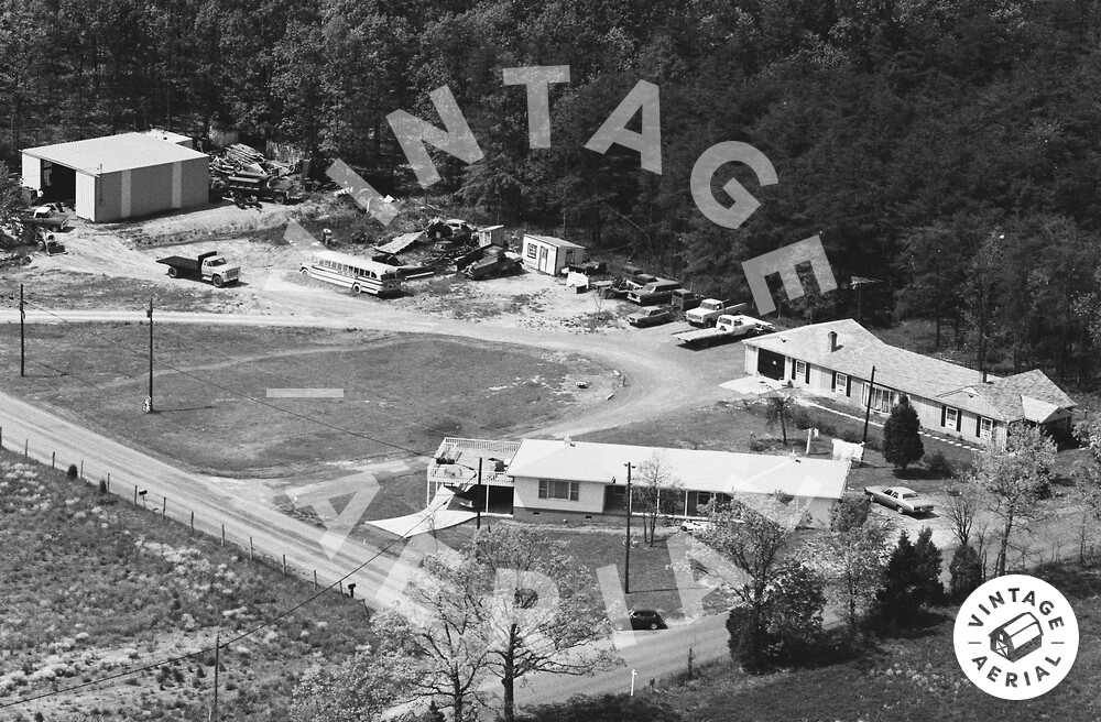 Vintage Aerial Virginia Frederick County 1980 43LFR5