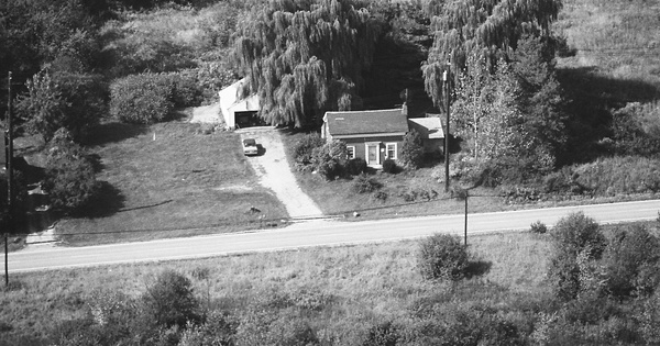 Vintage Aerial photo from 1976 in Geauga County, OH