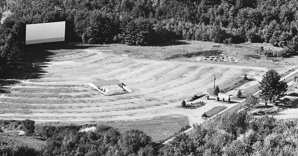Vintage Aerial photo from 1963 in Strafford County, NH