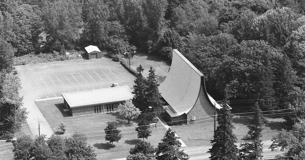 Vintage Aerial photo from 1984 in Niagara County, NY