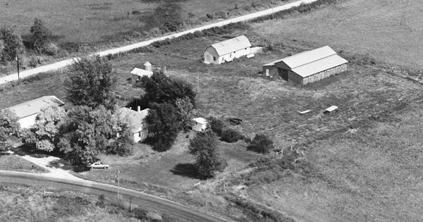 Vintage Aerial photo from 1981 in Douglas County, MO