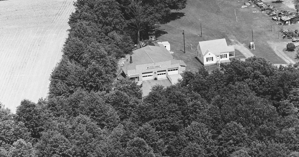 Vintage Aerial photo from 1980 in Butler County, PA
