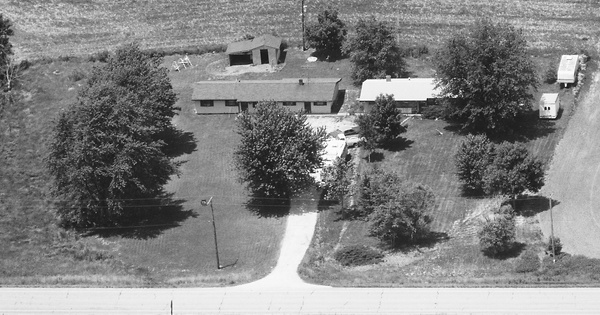 Vintage Aerial photo from 1991 in Lewis County, MO
