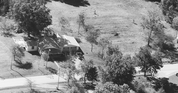 Vintage Aerial photo from 1985 in McCreary County, KY
