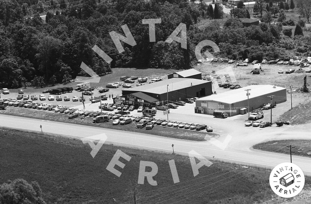 Vintage Aerial Kentucky Meade County 1985 13BME33