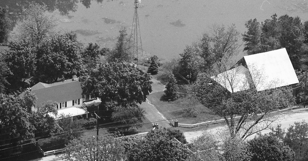 Vintage Aerial photo from 1989 in Queen Anne's County, MD