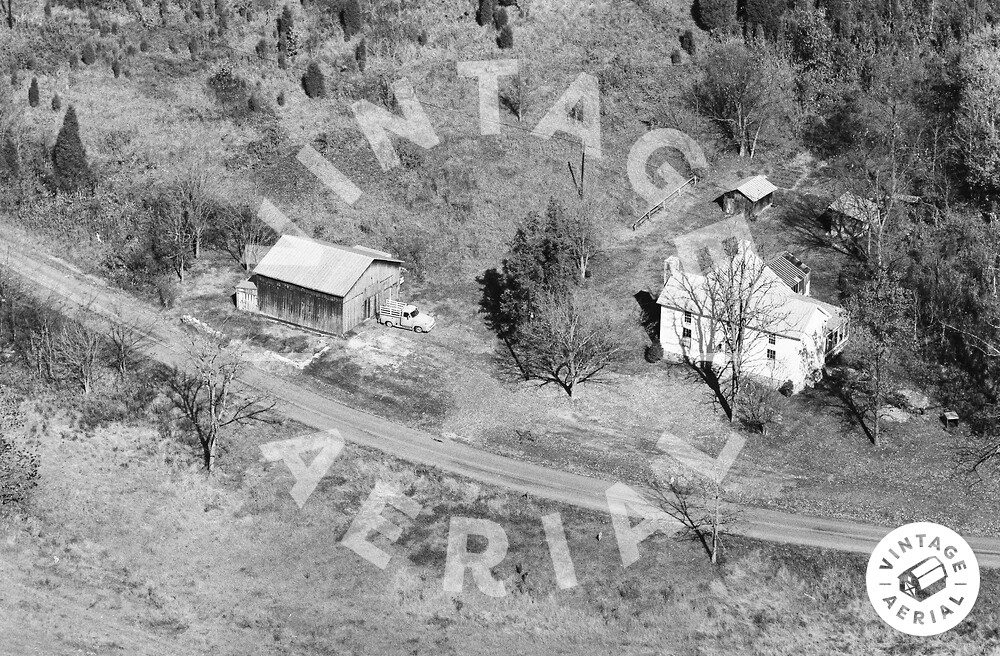 Vintage Aerial Kentucky Trimble County 1978 11MTR26