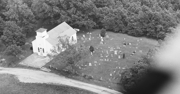 Vintage Aerial photo from 1980 in Harrison County, KY